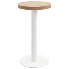 vidaXL Világosbarna mdf bisztróasztal 40 cm bútor