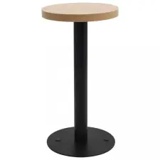 vidaXL világosbarna MDF bisztróasztal 40 cm bútor
