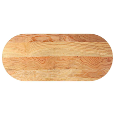 vidaXL világosbarna tömör akácfa ovális alakú asztallap 140x60x2 cm (4009072) bútor