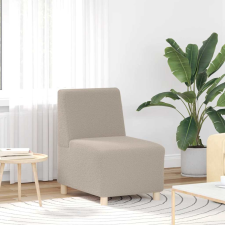 vidaXL világosszürke göndör gyapjúszerű szövetből kanapé szék 55 cm bútor