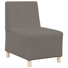 vidaXL világosszürke kordbársony szövet kanapéfotel 55 cm (4108496) bútor