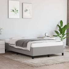 vidaXL Világosszürke szövet ágykeret 120x200 cm ágy és ágykellék