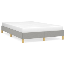 vidaXL világosszürke szövet ágykeret 120x200 cm (346802) ágy és ágykellék