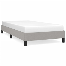 vidaXL világosszürke szövet ágykeret 90x190 cm (346680) ágy és ágykellék