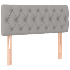 vidaXL világosszürke szövet fejtámla 90x7x78/88 cm (346312) ágy és ágykellék