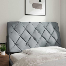 vidaXL világosszürke szövet fejtámla párna 100 cm (4019205) ágy és ágykellék