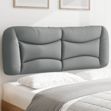 vidaXL világosszürke szövet fejtámla párna 120 cm ágy és ágykellék