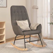 vidaXL világosszürke szövet hintaszék bútor