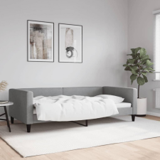 vidaXL világosszürke szövet kanapéágy keret 100 x 200 cm ágy és ágykellék