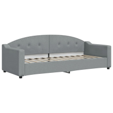 vidaXL világosszürke szövet kanapéágy keret 80 x 200 cm (354178) ágy és ágykellék