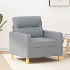 vidaXL világosszürke szövet kanapéfotel 60 cm bútor