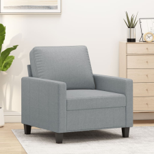 vidaXL világosszürke szövet kanapéfotel 60 cm bútor