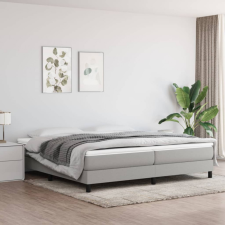vidaXL világosszürke szövet rugós ágykeret 200x200 cm ágy és ágykellék
