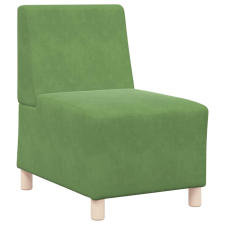 vidaXL világoszöld bársony kanapéfotel 55 cm (4108482) bútor