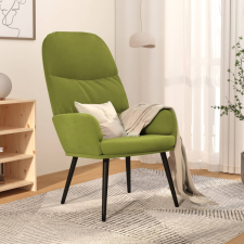 vidaXL világoszöld bársony pihenőfotel bútor