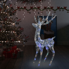 vidaXL XXL színes akril karácsonyi rénszarvas 250 LED-del 180 cm karácsonyi dekoráció