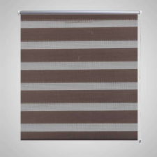 vidaXL Zebra roló 87 x 150 cm Kávé lakástextília