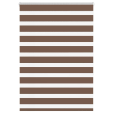 vidaXL zebrafüggönnyel barna szövetszélesség 105,9 cm poliészter lakástextília