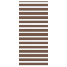 vidaXL zebrafüggönnyel barna szövetszélesség 105,9 cm poliészter lakástextília