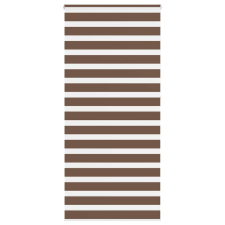 vidaXL zebrafüggönnyel barna szövetszélesség 105,9 cm poliészter lakástextília