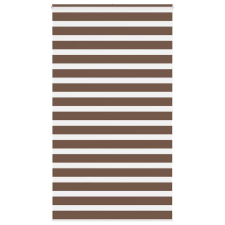 vidaXL zebrafüggönnyel barna szövetszélesség 125,9 cm poliészter lakástextília