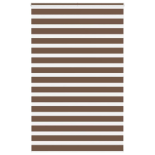 vidaXL zebrafüggönnyel barna szövetszélesség 135,9 cm poliészter lakástextília