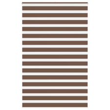 vidaXL zebrafüggönnyel barna szövetszélesség 140,9 cm poliészter lakástextília