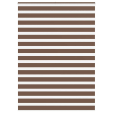 vidaXL zebrafüggönnyel barna szövetszélesség 150,9 cm poliészter lakástextília