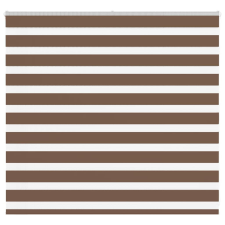 vidaXL zebrafüggönnyel barna szövetszélesség 150,9 cm poliészter lakástextília