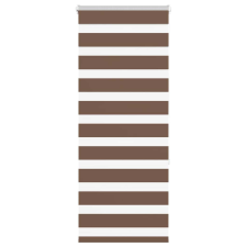 vidaXL zebrafüggönnyel barna szövetszélesség 50,9 cm poliészter lakástextília