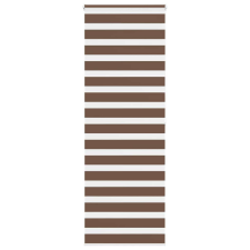 vidaXL zebrafüggönnyel barna szövetszélesség 65,9 cm poliészter lakástextília