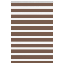 vidaXL zebrafüggönnyel barna szövetszélesség 90,9 cm poliészter lakástextília