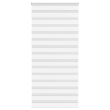 vidaXL zebrafüggönnyel fehér szövetszélesség 100,9 cm poliészter lakástextília