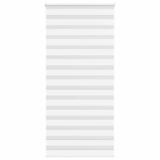 vidaXL zebrafüggönnyel fehér szövetszélesség 110,9 cm poliészter lakástextília