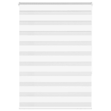 vidaXL zebrafüggönnyel fehér szövetszélesség 110,9 cm poliészter lakástextília