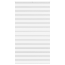 vidaXL zebrafüggönnyel fehér szövetszélesség 130,9 cm poliészter lakástextília