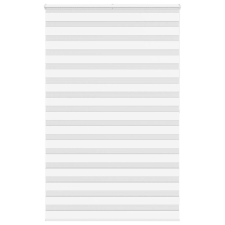 vidaXL zebrafüggönnyel fehér szövetszélesség 135,9 cm poliészter lakástextília