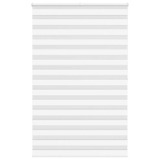 vidaXL zebrafüggönnyel fehér szövetszélesség 140,9 cm poliészter lakástextília