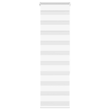 vidaXL zebrafüggönnyel fehér szövetszélesség 35,9 cm poliészter lakástextília