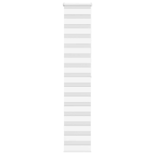 vidaXL zebrafüggönnyel fehér szövetszélesség 35,9 cm poliészter lakástextília