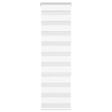 vidaXL zebrafüggönnyel fehér szövetszélesség 40,9 cm poliészter lakástextília