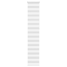 vidaXL zebrafüggönnyel fehér szövetszélesség 45,9 cm poliészter lakástextília