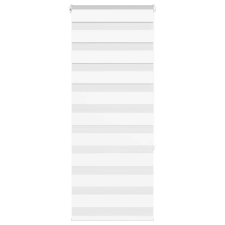 vidaXL zebrafüggönnyel fehér szövetszélesség 60,9 cm poliészter lakástextília