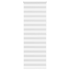 vidaXL zebrafüggönnyel fehér szövetszélesség 75,9 cm poliészter lakástextília