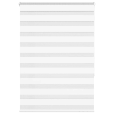 vidaXL zebrafüggönnyel fehér szövetszélesség 90,9 cm poliészter lakástextília