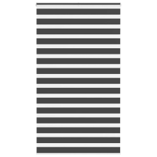 vidaXL zebrafüggönnyel fekete szövetszélesség 125,9 cm poliészter lakástextília