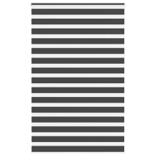 vidaXL zebrafüggönnyel fekete szövetszélesség 135,9 cm poliészter lakástextília