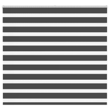 vidaXL zebrafüggönnyel fekete szövetszélesség 160,9 cm poliészter lakástextília