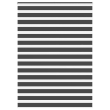 vidaXL zebrafüggönnyel fekete szövetszélesség 160,9 cm poliészter lakástextília