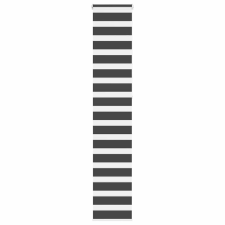 vidaXL zebrafüggönnyel fekete szövetszélesség 35,9 cm poliészter lakástextília